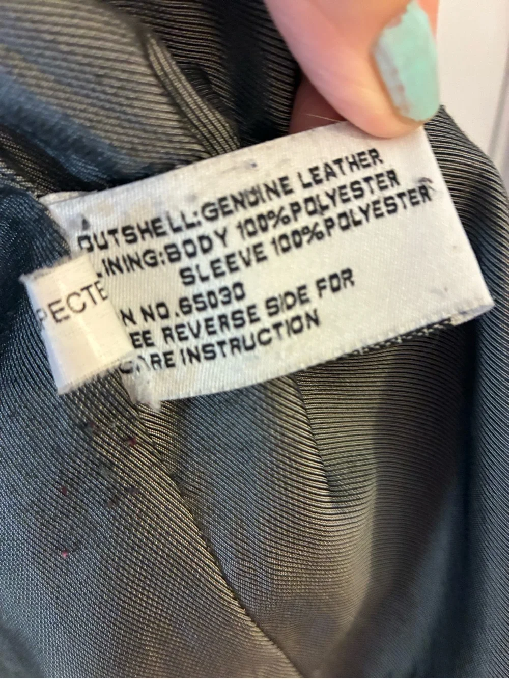 Boston Harbour Buttery soft classic leather jacket L